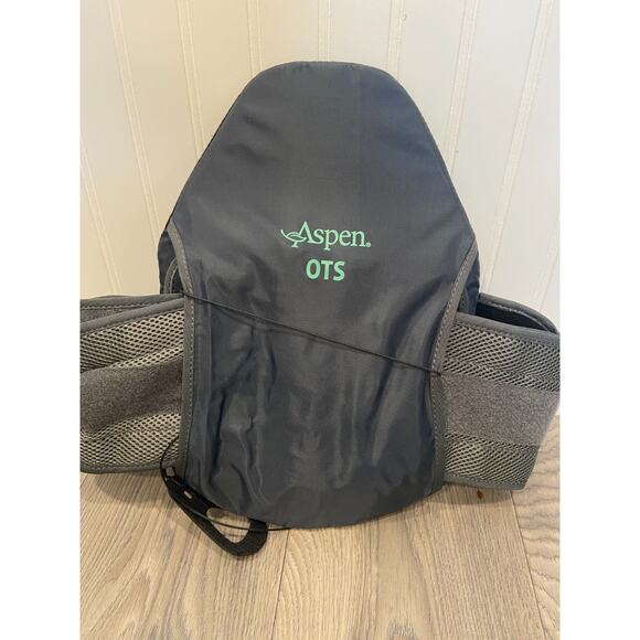 Aspen Horizon Back Brace Black Lumbar Support Adjustable Spinal Posture - Picture 2 of 5